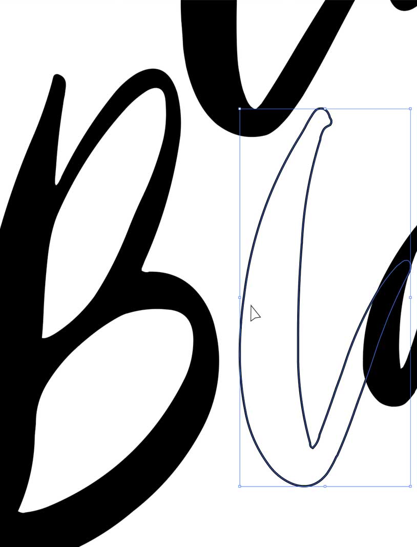 freehand design custom typography