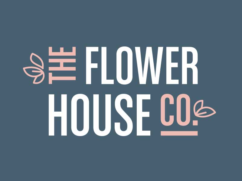 The Flower House Co Logo Design